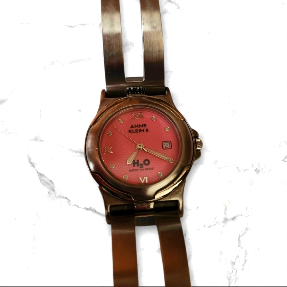 Anne Klein 2 Silver Water Resistant Watch- Stylish Watchband.